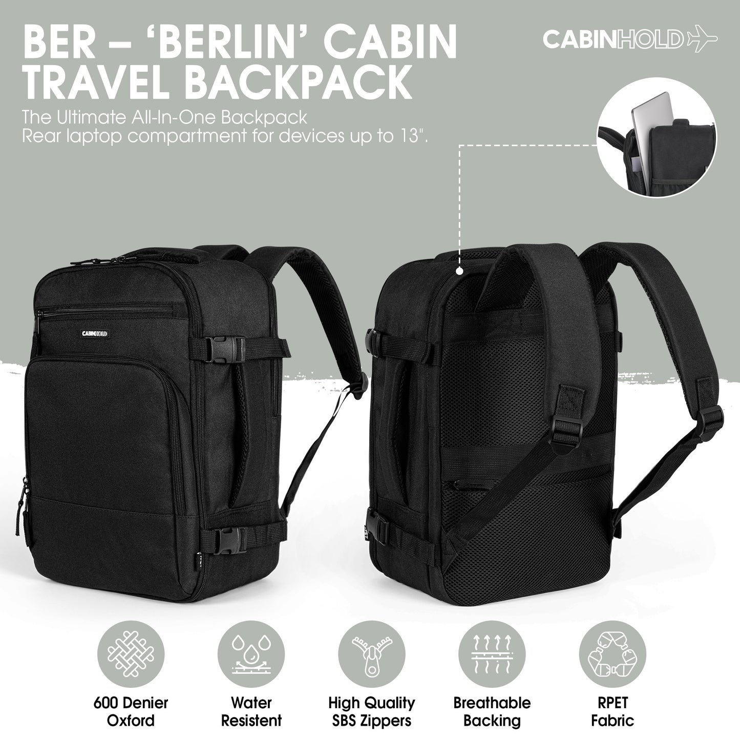 Berlin Cabin Travel Backpack