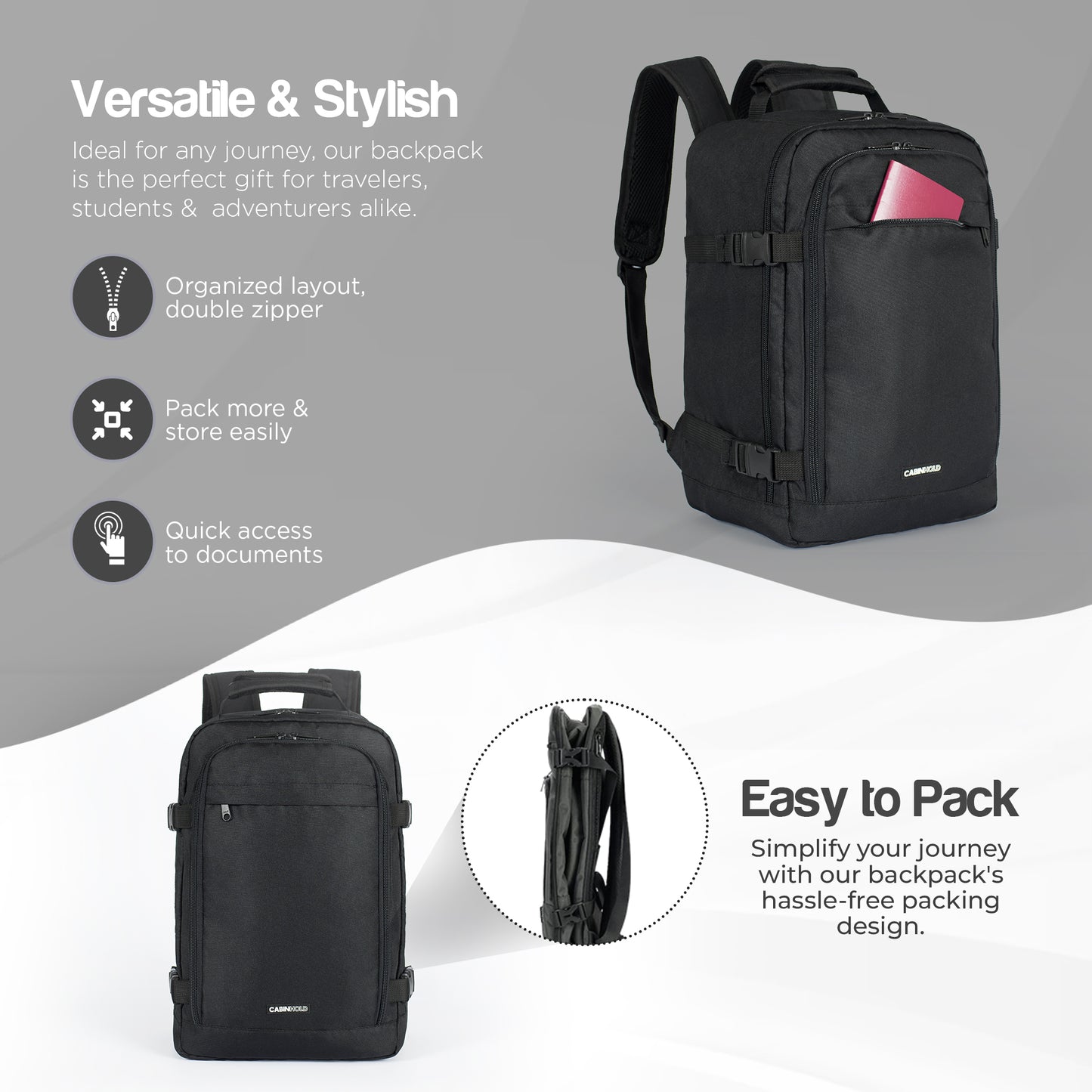 Roma Cabin Travel Backpack