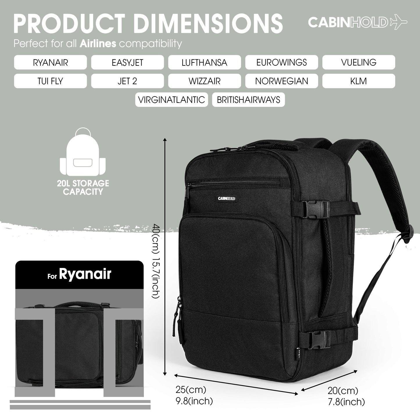 Berlin Cabin Travel Backpack